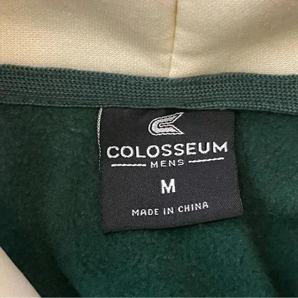 Men's Colosseum Green Colorado State Rams Pullover Hoodie Medium Fan Gear Casual - Picture 5 of 9